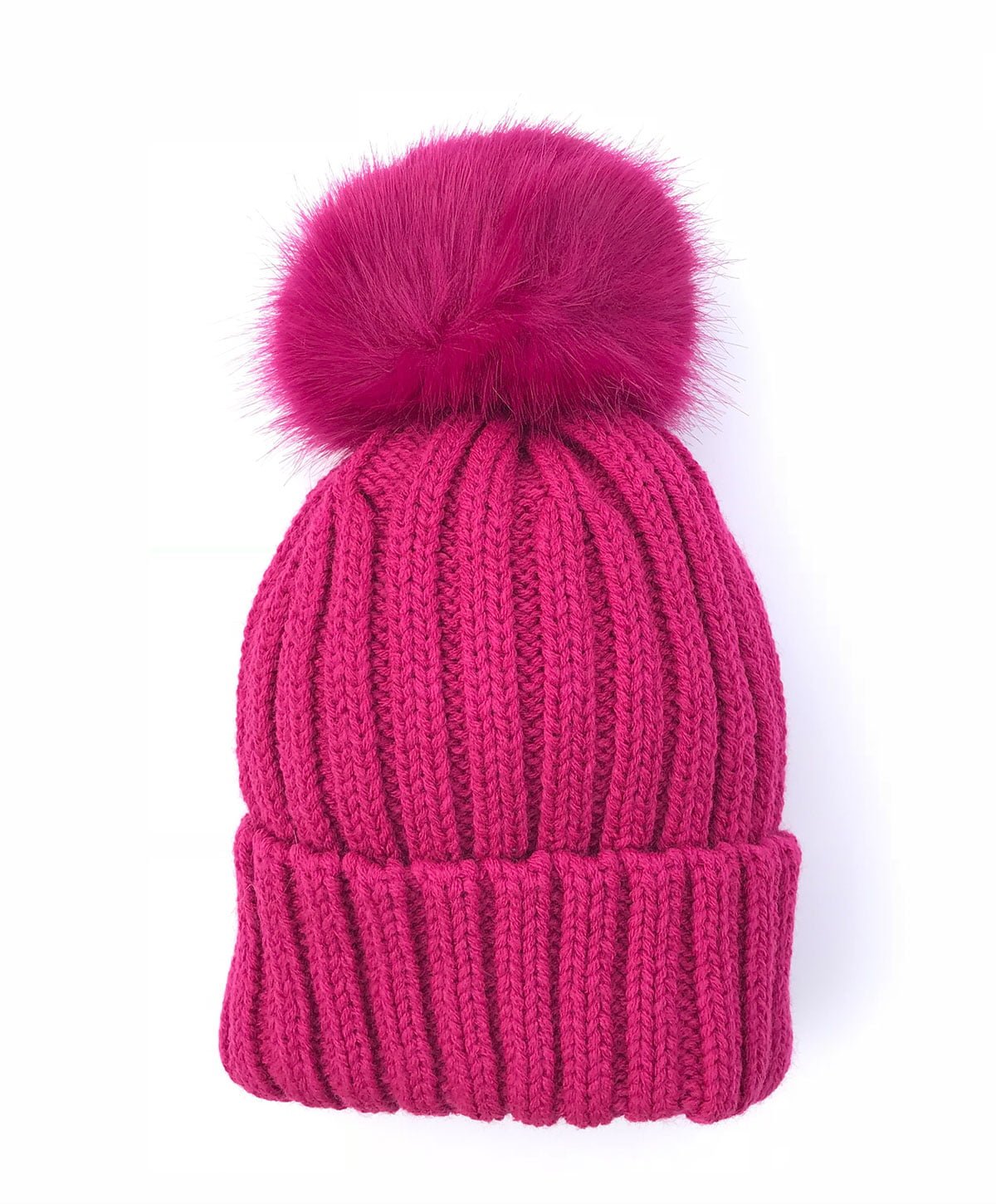 - Cute Pom Pom Beanie Hat for Girls (1yrs-6yrs) | D&C
